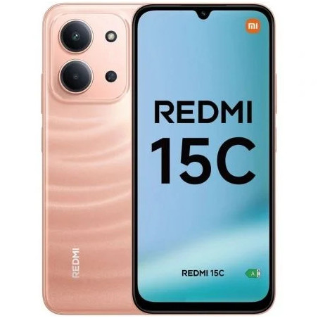 Smartphone Xiaomi Redmi 15C 4GB/ 256GB/ 6.9"/ Naranja