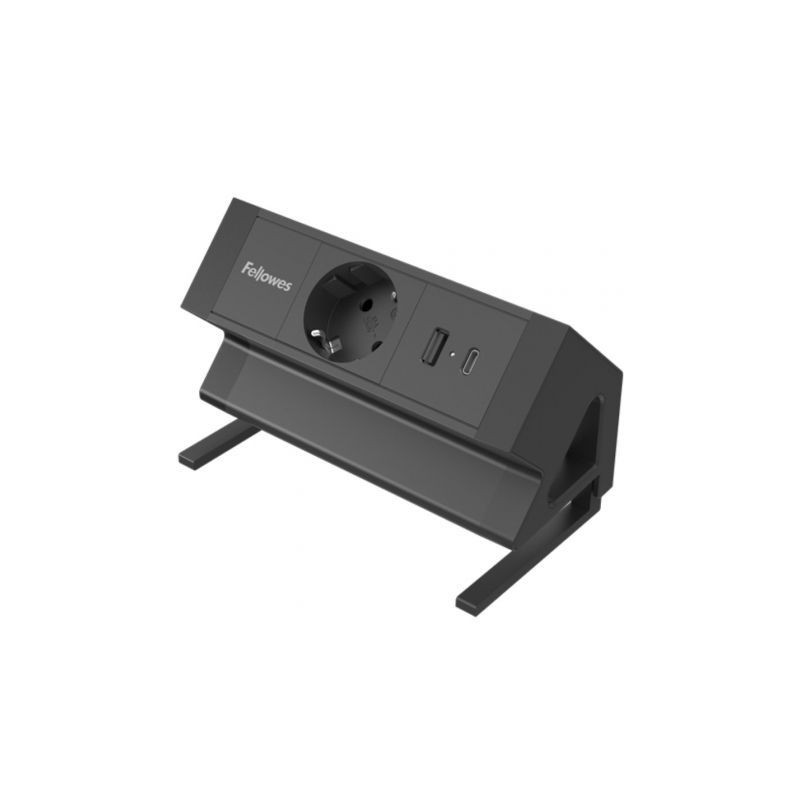 Regleta Sobremesa Fellowes 100137172/ 1 Tomas de corriente/ 1 USB - 1
