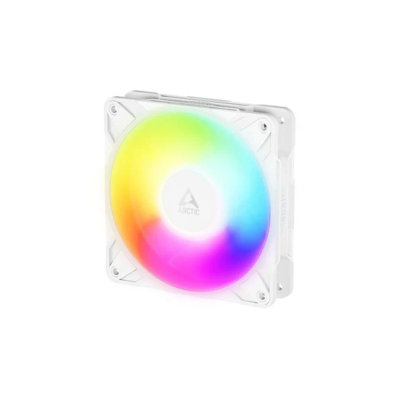 Ventilador Arctic P12 Pro Reverse A-RGB/ 12cm/ Blanco