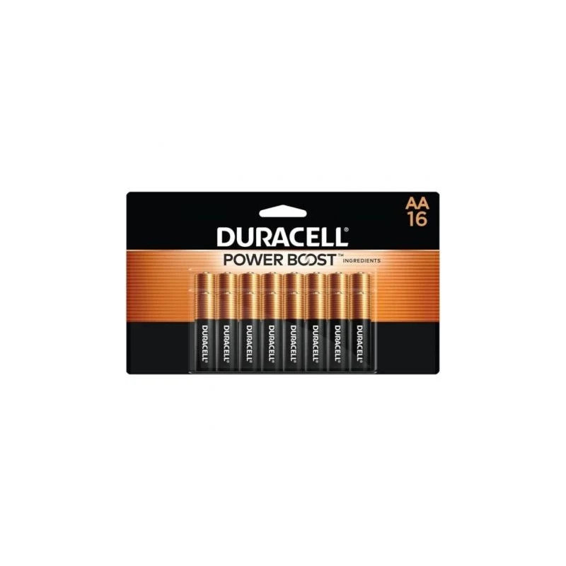 Pack de 16 Pilas AA Duracell Plus Power Boost DPBLR6B16/ 1.5V/ Alcalin
