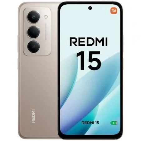 Smartphone Xiaomi Redmi 15 6GB/ 128GB/ 6.9"/ Gris