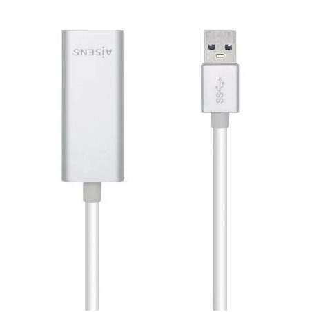 Adaptador USB - RJ45 Aisens A106-0504/ 1000Mbps
