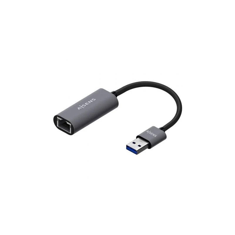 Adaptador USB 3.0 - RJ45 Aisens A106-0708/ 1000Mbps