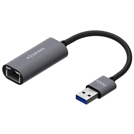 Adaptador USB 3.0 - RJ45 Aisens A106-0708/ 1000Mbps