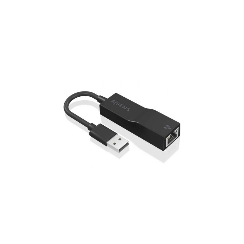 Adaptador USB 3.0 - RJ45 Aisens A106-0766/ 1000Mbps