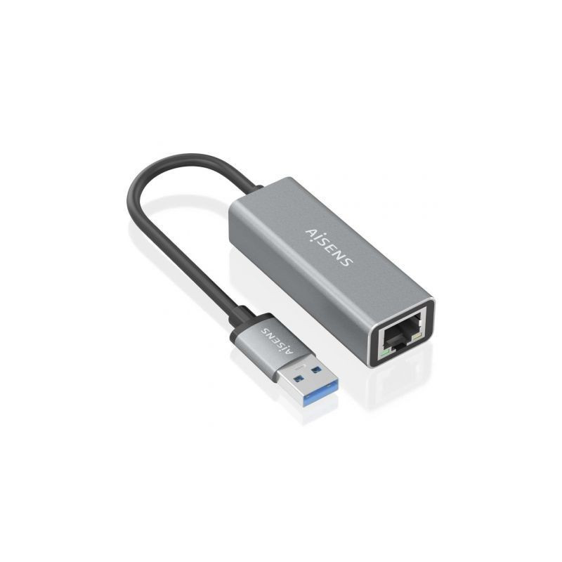Adaptador USB 3.0 - RJ45 Aisens A106-0897/ 1000Mbps