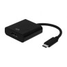 Conversor Aisens A109-0345/ USB Tipo-C Macho - DisplayPort Hembra/ 15c