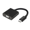 Conversor USB Tipo-C Aisens A109-0347/ USB Tipo-C - VGA Hembra/ 15cm/