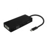 Conversor USB Tipo-C Aisens A109-0679/ HDMI Hembra - VGA Hembra - DVI
