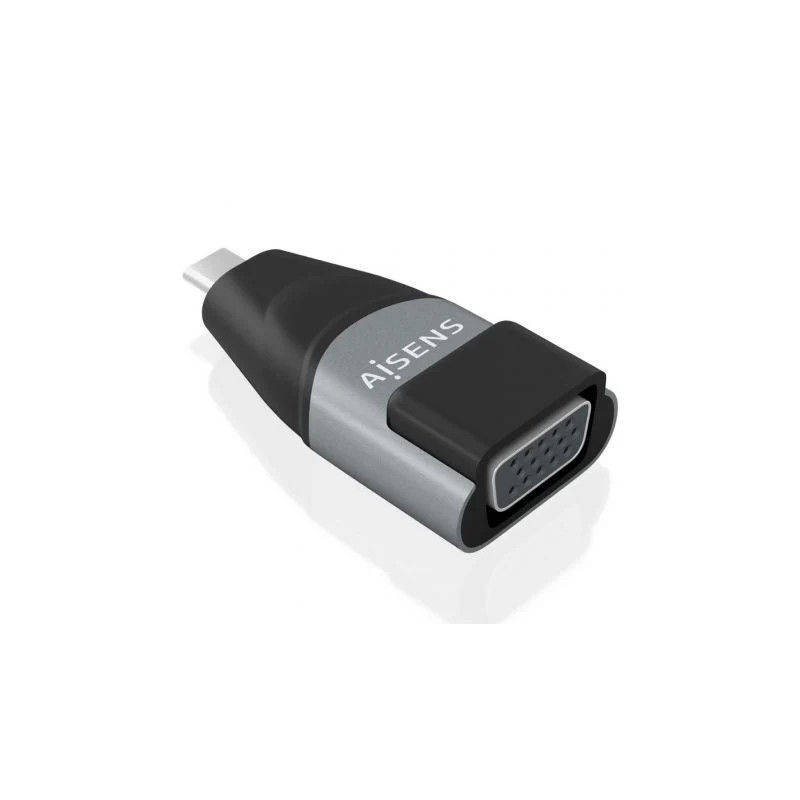 Adaptador USB Tipo-C Aisens A109-0863/ USB Tipo-C Macho/ VGA Hembra