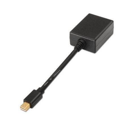 Conversor Aisens A125-0135/ Mini DisplayPort Macho - VGA Hembra