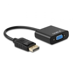 Conversor Aisens A125-0367/ DisplayPort Macho - VGA Hembra/ 15cm/ Negr