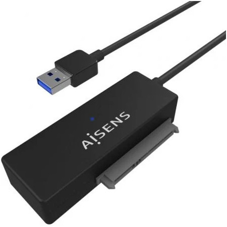 Adaptador para Discos Duros 2.5"/3.5" Aisens ASE-35A01B/ USB 3.0 - SAT