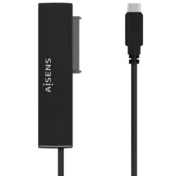 Adaptador para Discos Duros 2.5"/3.5" Aisens ASE-35C02B/ USB Tipo-C -