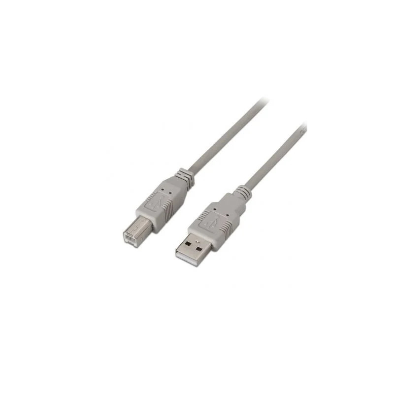 Cable USB 2.0 Impresora Aisens A101-0004/ USB Tipo-B Macho - | APLIUM