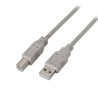 Cable USB 2.0 Impresora Aisens A101-0004/ USB Tipo-B Macho - | APLIUM