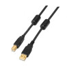Cable USB 2.0 Impresora Aisens A101-0009/ USB Tipo-B Macho - USB Macho
