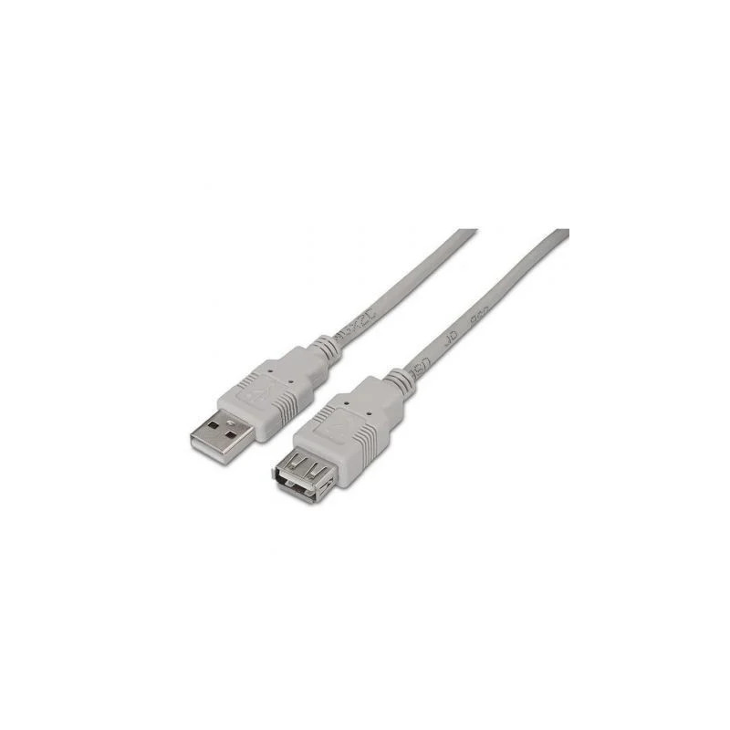 Cable Alargador USB 2.0 Aisens A101-0014/ USB Macho - USB Hembra/ Hast