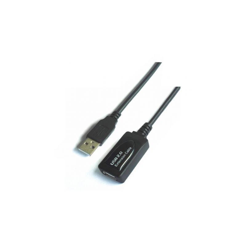 Cable Alargador USB 2.0 Aisens A101-0020/ USB Macho - USB Hembra/ Hast
