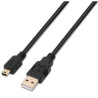 Cable USB 2.0 Aisens A101-0026/ USB Macho - MiniUSB Macho/ Hasta 2.5W/