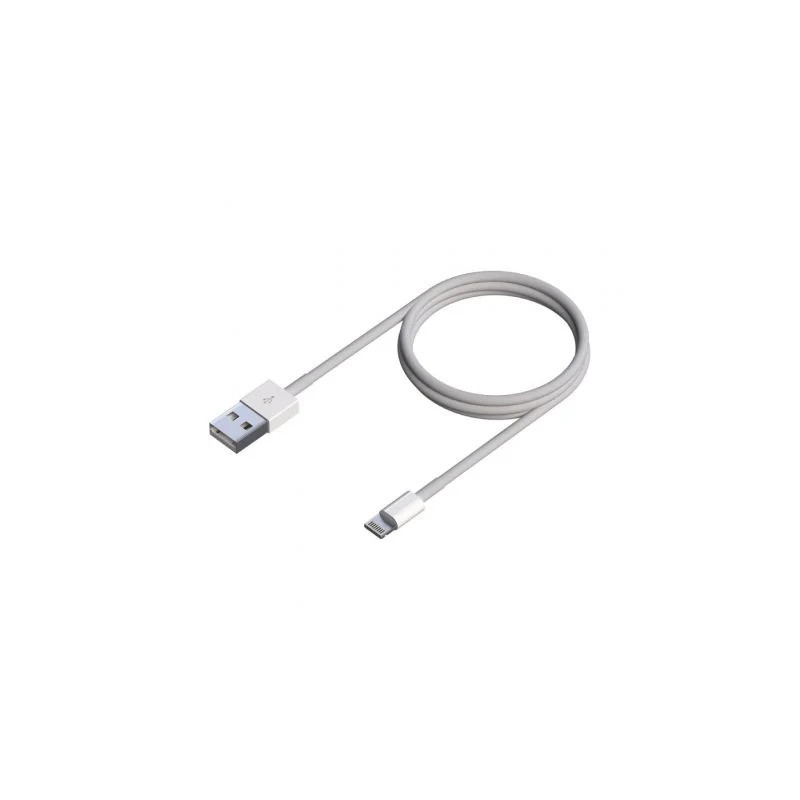 Cable USB 2.0 Lightning Aisens A102-0542/ USB Macho - Lightning Macho/