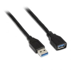 Cable Alargador USB 3.0 Aisens A105-0041/ USB Macho - USB Hembra/ Hast