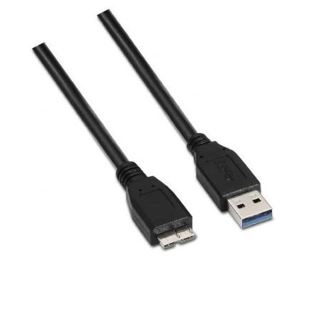 Cable USB 3.0 Aisens A105-0043/ USB Macho - MicroUSB Macho/ Hasta 9W/
