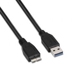 Cable USB 3.0 Aisens A105-0044/ USB Macho - MicroUSB Macho/ 5Gbps/ 2m/