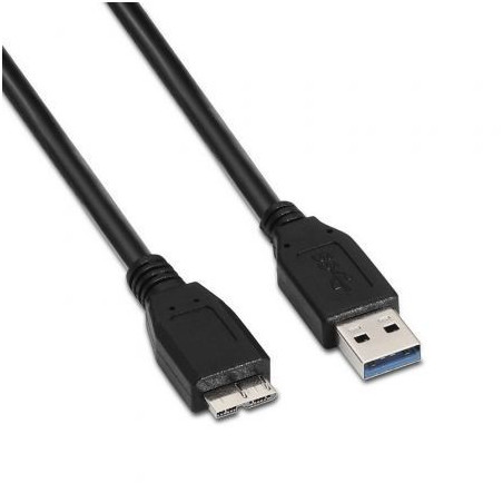Cable USB 3.0 Aisens A105-0044/ USB Macho - MicroUSB Macho/ 5Gbps/ 2m/