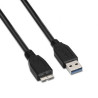Cable USB 3.0 Aisens A105-0044/ USB Macho - MicroUSB Macho/ 5Gbps/ 2m/