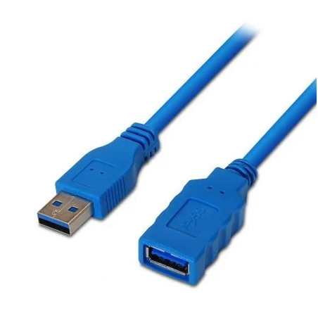 Cable Alargador USB 3.0 Aisens A105-0045/ USB Macho - USB Hembra/ Hast