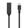 Cable Alargador USB 3.0 con Amplificador Aisens A105-0407/ USB Macho -