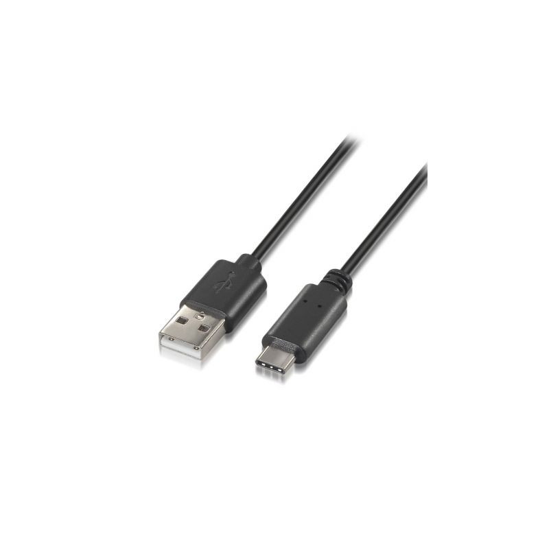 Cable USB 2.0 Tipo-C Aisens A107-0050/ USB Tipo-C Macho - USB Macho/ 4