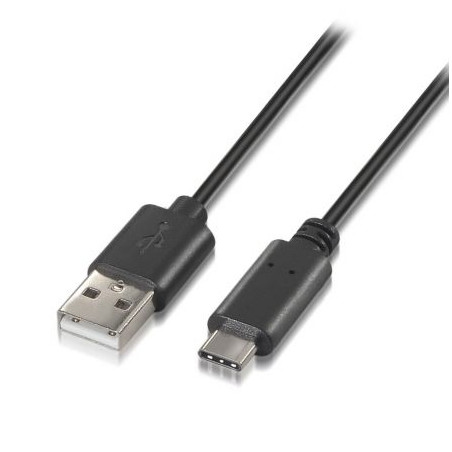 Cable USB 2.0 Tipo-C Aisens A107-0050/ USB Tipo-C Macho - USB Macho/ 4