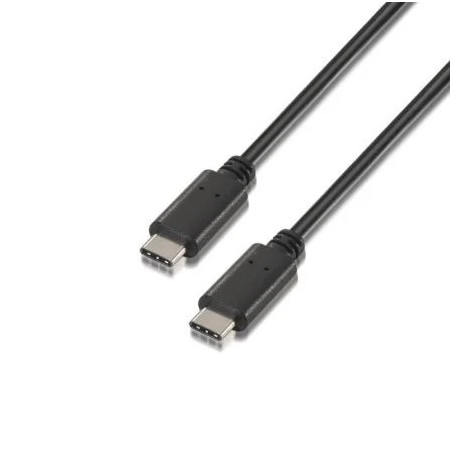 Cable USB 2.0 Tipo-C Aisens A107-0056/ USB Tipo-C Macho - USB Tipo-C M