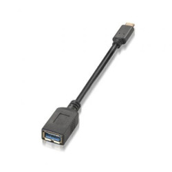 Cable USB 3.1 Tipo-C Aisens A107-0062/ USB Tipo-C Macho - USB Hembra/