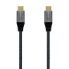 Cable USB 3.2 Tipo-C Aisens A107-0634 20GBPS 5A 100W/ USB Tipo-C Macho