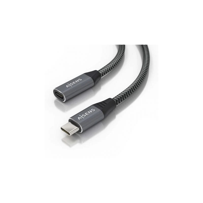 Cable Alargador USB 3.2 Aisens A107-0636/ USB Tipo-C Macho - USB Tipo-