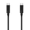 Cable USB 3.2 Tipo-C Aisens A107-0705 10GBPS 5A 100W/ USB Tipo-C Macho