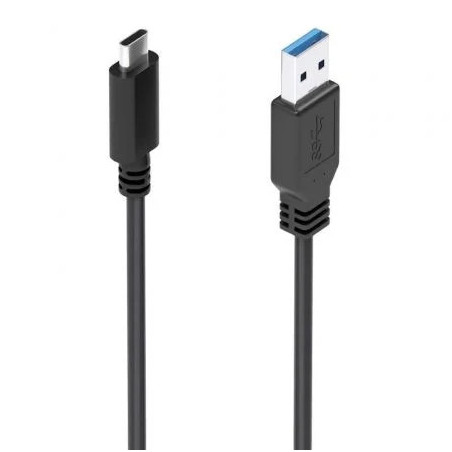 Cable USB 3.1 Tipo-C Aisens A107-0860/ USB Tipo-C Macho - USB Macho/ 1