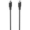 Cable USB 3.2 Tipo-C Aisens A107-0874 20GBPS 5A 100W/ USB Tipo-C Macho