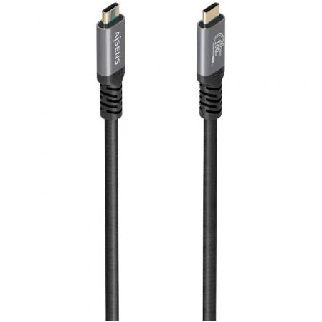 Cable USB 3.2 Tipo-C Aisens A107-0988/ USB Tipo-C Macho - USB Tipo-C M