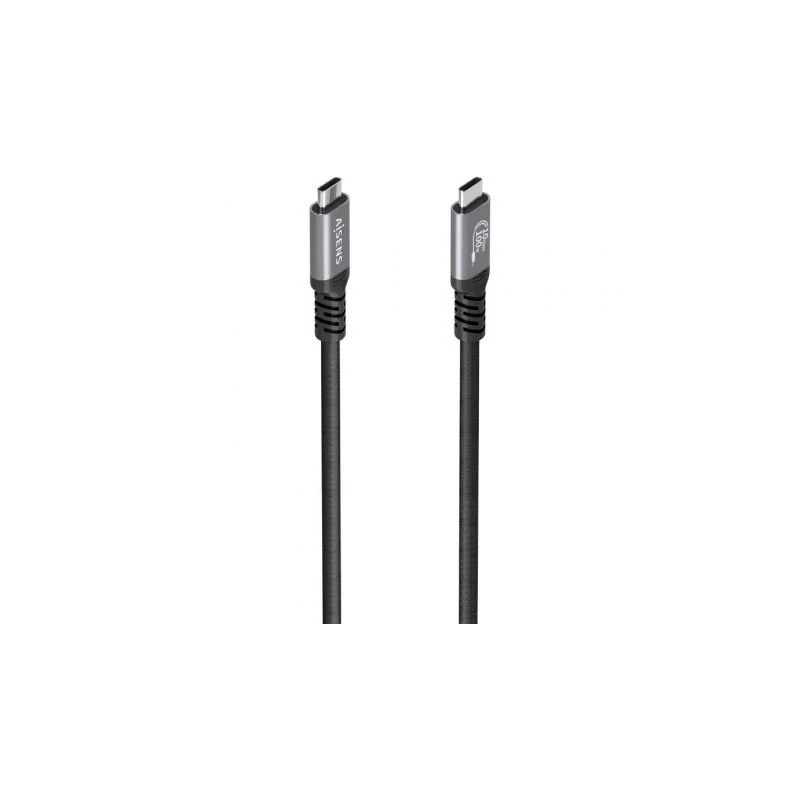 Cable USB 3.2 Tipo-C Aisens A107-0989/ USB Tipo-C Macho - USB Tipo-C M