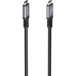 Cable USB 3.2 Tipo-C Aisens A107-0990/ USB Tipo-C Macho - USB Tipo-C M