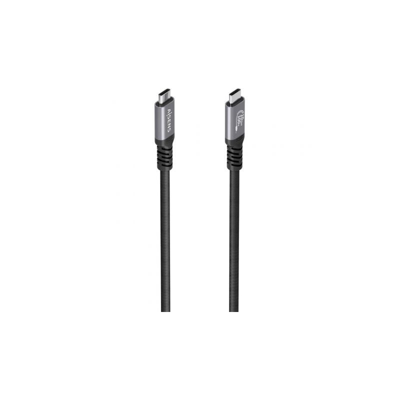 Cable USB 3.2 Tipo-C Aisens A107-0990/ USB Tipo-C Macho - USB Tipo-C M