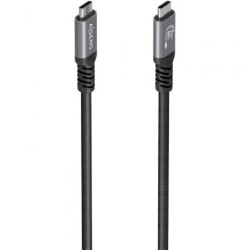 Cable USB 3.2 Tipo-C Aisens A107-0991/ USB Tipo-C Macho - USB Tipo-C M