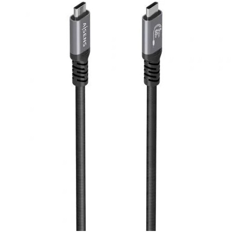 Cable USB 3.2 Tipo-C Aisens A107-0991/ USB Tipo-C Macho - USB Tipo-C M