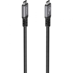 Cable USB 3.2 Tipo-C Aisens A107-0992/ USB Tipo-C Macho - USB Tipo-C M