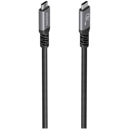 Cable USB 3.2 Tipo-C Aisens A107-0992/ USB Tipo-C Macho - USB Tipo-C M