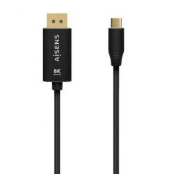 Cable Conversor DisplayPort 8K 60HZ Aisens A109-0687/ USB Tipo-C Macho